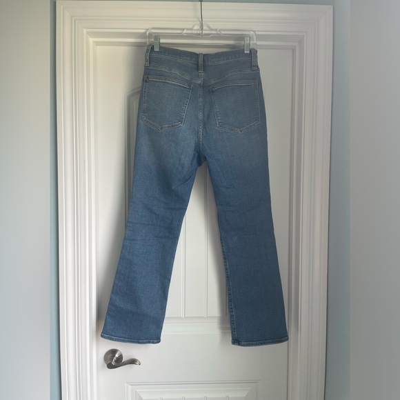 NWT Madewell Cali Demi-Boot Jeans in Dorrance Wash: TENCEL™ Denim Edition - 27 - Picture 7 of 8